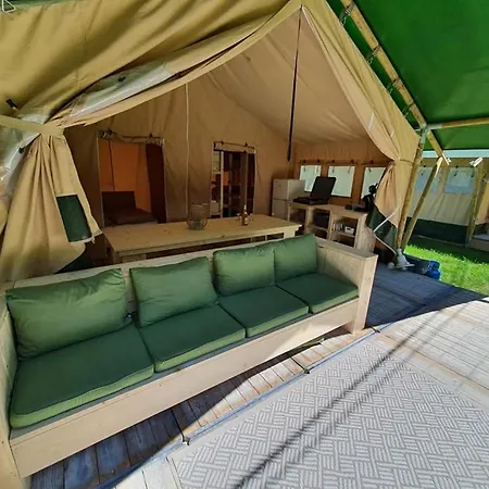 Camping Safaritent Op Camping La Douane *