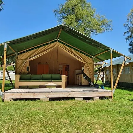 Camping Safaritent Op Camping La Douane *
