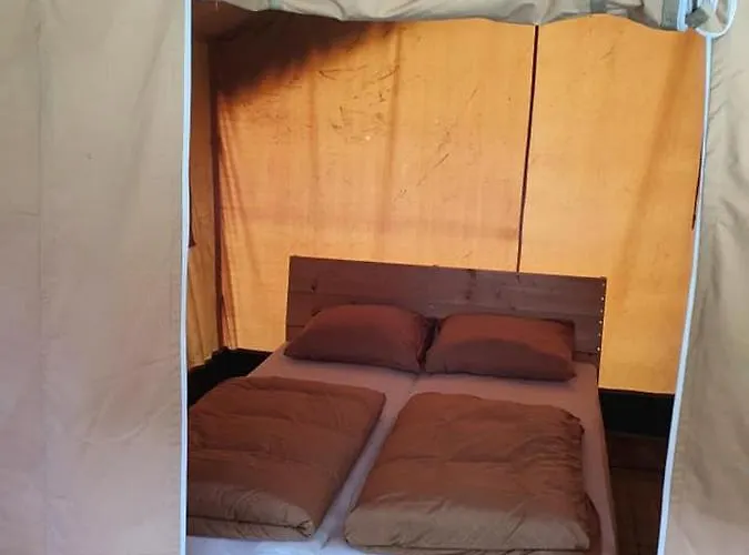 Safaritent Op Camping La Douane キャンプ場 *
